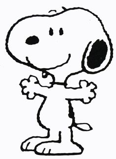 a black and white drawing of a cartoon character