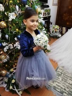 "The dress was amazing and really high quality!! It arrived on time in Italy for my Wedding!! They are amazing!!" ---- Princessly.com Customer, Elena Della Valle (Jan 20, 2019) Princess Tutu Dress With Satin Bow, Princess Style Tulle Tutu Dress With Satin Bow, Fitted Tulle Tutu Dress For Confirmation, Tulle Princess Dress For Confirmation, Princess Style Tulle Tutu Dress For Confirmation, Princess Style Tutu Dress For Confirmation With Tulle Skirt, Grey Tulle Skirt, Satin Belt, Satin Tulle