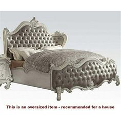 this is an oversize bed - recommended for a house