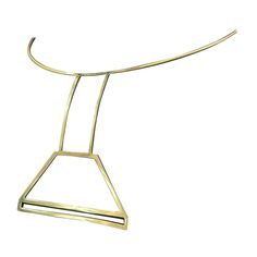 A vintage Cartier wire necklace in 18 karat yellow gold, circa 1970. Designed in the 1970’s, this necklace has a bold, stripped back minimal chic. Attributed to Jean Dinh Van for Cartier, a jeweller hailing from Paris famous for his non-conformist luxury, this graphic geometric cut-out design is hand crafted in 18 karat yellow gold. Signed 'Cartier' '18K' 14624 numbered 2-50 (2 of 50) Dimensions: Height: 23cm Neck diameter: 15cm The necklace is not accompanied by the original papers, however it Cartier Vintage, Wire Necklace, Minimal Chic, Cut Out Design, Gold Wire, Vintage Cartier, Cartier, Gold Necklace, Jewelry Necklaces