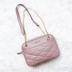 Nine West Handbag Color : Rose Quartz . More Like A Very Pale Pink . New With Tag . Zipper Closure, Two Interior Pockets, One With Zipper Closure . Width 10” Depth 3” Height 7” Total Drop 24” . Exterior Material: Pvc Interior Material: Fabric Strap Material: Pu . Thank You, For Choosing My Closet To Shop. Open To Offers ! Will Either Accept Or Send A Counter Offer. Smoke Free. Pet Free. Clean Home . All Orders Are Shipped Within One Business Day. Fabric Strap, Clean Home, Daily Fashion, Street Style Women, Crossbody Shoulder Bag, Pale Pink, Nine West, Everyday Fashion, Rose Quartz