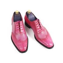 Men's Handmade Patina Derby Wingtip Shoes, Custom Made Patina Derby Wingtip Leather Shoes sold by Leather Mine Shoes Boots Bags on Storenvy Pink Leather Shoes, Formal Dress Shoes, Dress Shoes For Men, Slipon Shoes, Wingtip Shoes, Handmade Leather Shoes, Mens Designer Shoes, Shoes Custom, Oxford Dress Shoes