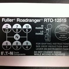 the fueler roadrangr rto - 2135 is located on the side of the refrigerator