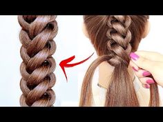 (33) 😱 Zipper Sinnet Knot Braided PONYTAIL by Another Braid | Hairstyle for wedding and party || trending - YouTube Braid Hairstyle For Wedding, Different Braids, Braid Hairstyle