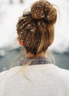 Two day party needs day time hair chic #VeryChristmasCrib Snow Hair, Foto Top, Looks Pinterest, Baby Lips, Fishtail Braid, Winter Hairstyles, Hair Dos, About Hair