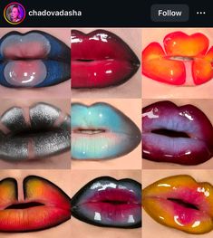 Beauty School, Creative Makeup, Pretty Makeup, Makeup Art, Makeup Inspo, Makeup Inspiration, Lip Makeup