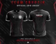 the official jersey for team cryptik