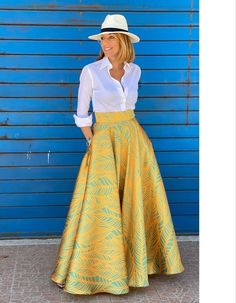 Pleated Full Skirt, Formal Skirt Outfit Classy, Trendy Skirts, Dresses To Wear, Blouse Diy, Dresses To Wear To A Wedding, Classy Dress, Elegant Outfit