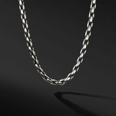 David Yurman Sterling Silver Elongated Box Chain Necklace Brand: David Yurman Material: 925 Sterling Silver Retail: $1,850.00 Length: 22 Inches Condition: Very Good Box Chain Necklace, Necklace Brands, Mens Accessories Jewelry, David Yurman, Box Chain, Chain Necklace, Mens Accessories, 925 Sterling Silver, Sterling Silver