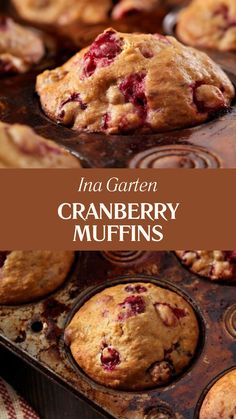 Ina Garten Cranberry Muffins Cranberries Muffins Recipes, Cranberry Walnut Muffins Recipes, Ina Garden Morning Glory Muffins, Muffin Recipes Cranberry, Basic Muffin Recipe With Oil, Best Healthy Muffin Recipe, Cranberry Relish Muffins, Vegetarian Muffins Recipes, Cranberry Gingerbread Muffins