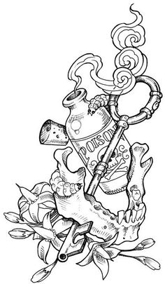 Chris Garver, Coloring Pages For Grown Ups, Skull Coloring Pages