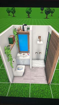 Bloxburg House Inspo Interior Bathroom Bloxburg Bedroom Ideas, Bloxburg Bedroom, Blocksburg Room Ideas￼, Free House Design, House Decorating Ideas Apartments, Small House Layout, Simple Bedroom Design, Tiny House Layout, Diy House Plans