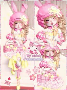 Dti Pink Outfit Theme, My Melody Outfit, Sanrio Outfits, Vip Dress, Tiktok Ideas, Dti Hacks, Charmmy Kitty, Dti Ideas