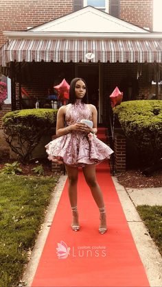 8th Grade Prom Dresses, 8th Grade Prom, Puffy Prom Dresses, Gold Sequin Shorts, Pleated Tulle Skirt, Halter Cocktail Dress, Prom 2020, Prom Dresses Black Girls Slay, College Graduate