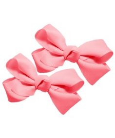 sweet pink bows Small Hair Bows, Hair Bows For Girls, Pigtail Bows, Bows For Girls, Cheap Hair Products, Baby Hair Bows, Pink Bows, Blue Romper