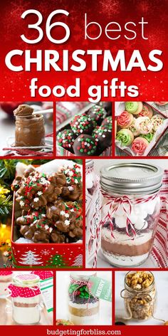 Looking for easy homemade gift ideas to give to friends and family this year? Find 36 Christmas food gifts that are the perfect way to spread some holiday cheer. You will find food gifts in a jar, as well as recipes for homemade truffles, cookies, and fudge that you can package in a Christmas tin for a fun and inexpensive gift idea. These DIY homemade Christmas gifts are also perfect for giving to co-workers and neighbors. Homemade Christmas Gifts Neighbors, Caramel Sauce Christmas Gift, Easy Baking Gifts For Christmas, Packaging Christmas Cookies For Gifts, Christmas Treat Bag Ideas For Coworkers, Easy Homemade Food Gifts For Christmas, Christmas Snacks Gifts Homemade, Trail Mix Christmas Gift In A Jar, Treats For Coworkers Christmas