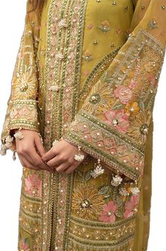 Mehndi Dress, Trouser Style, Trousers, Embroidery, Design