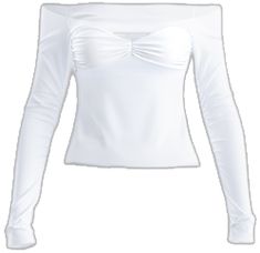 White Fitted Off-shoulder Top For Party, Fitted White Off-shoulder Top For Party, Ruched Long Sleeve Off-shoulder Top For Party, Party Long Sleeve Ruched Off-shoulder Top, White Fitted Off-shoulder Top, Fitted White Off-shoulder Top For Fall, White Ruched Top For Fall, White Stretch Long Sleeve Off-shoulder Top, White Stretch Off-shoulder Long Sleeve Top