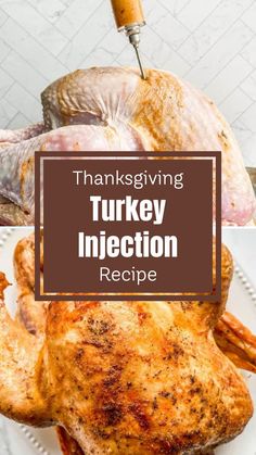 Best Turkey Injection Recipe, Injecting Turkey, Turkey Injector Recipe, Turkey Injection Recipes, Chicken Injection Recipes, Meat Injection Recipe, Turkey Injection Marinade, Creole Butter, Beer Butter