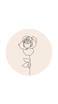 a drawing of a rose on a white background