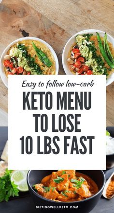 Meal Plan For A Week, Meal Plan Keto, Breakfast Low Carb, Keto Diet Foods, Keto Menu, Keto Breakfast Recipes, Lose 10 Lbs, Ketogenic Diet Meal Plan, Low Carb Diets