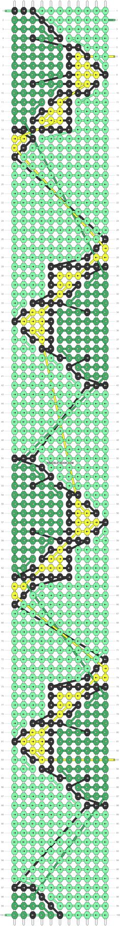 an image of a green and yellow pattern