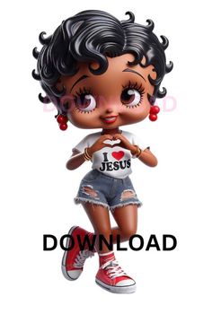 Black Baby Art, Add Background, Good Morning Sweetheart Quotes, Diverse Characters, Black Betty Boop, Betty Boop Art, Commercial Use Fonts, Betty Boop Pictures, Black Betty