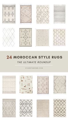 24 moroccan style rugs the ultimate roundup