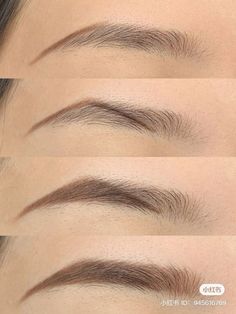 Tutor Alis, Membentuk Alis, Asian Makeup Tutorials, Bentuk Alis, Eyebrow Makeup Tutorial, Makeup Pictorial, Makeup Face Charts, Eyebrow Makeup Tips