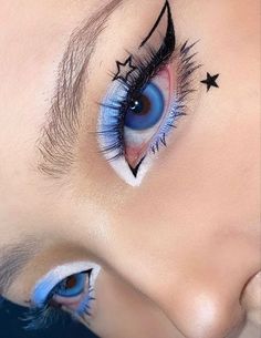 Teknik Makeup, Festival Make Up, Anime Eye Makeup, Mekap Mata, Doll Eye Makeup, Graphic Makeup, Pinterest Makeup, Makijaż Smokey Eye