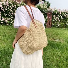 SPECIFICATIONS Casual Large Capacity Straw Shopping Tote Bag Hollow Woven Women Shoulder Bags Summer Beach Travel Lady Wicker Knitted Handbag tote bag: women straw tote bag shoulder bag: large capacity shoulder bag design bag: shopping design bag Types of bags: Shoulder & Handbags Style: Bohemian Shape: Casual Tote Place Of Origin: SHAN DONG Province Place Of Origin: SHAN DONG Province Pattern Type: Knitting Origin: Mainland China Occasion: Versatile Number of Handles/Straps: two Main Material: Summer Beach Bag, Cream Bedding, Straw Tote Bag, Straw Handbags, Straw Bags, Straw Tote, Knitted Throws, Casual Tote, Types Of Bag