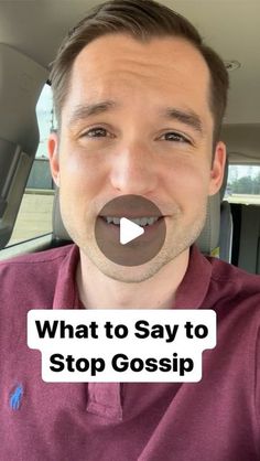 Jefferson Fisher on Instagram: "how to stop gossip #gossip #workplacementalhealth #workplace #communicationskills #rumor #gossipmill" How To Stop Gossiping Tips, How To Stop Gossiping, People Who Gossip, Gossip Quotes, Brilliant Quote