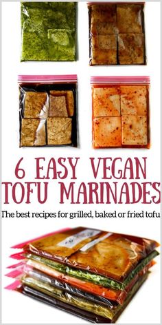 6 easy vegan tofu marinades the best recipes for grilled, baked or fried tofu