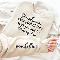 Sleeve Svg, Sweater Png, Feminist Hoodie, Boho Quotes, College Sweater, Girl Power Shirt, Women Motivation, Boss Me, Shirt Girl