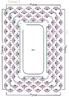 the pattern for an afghan rug