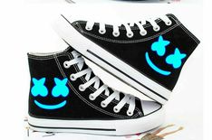 Dj Marshmello, New Dj, Drawing Stuff, Costumes For Sale, 11th Birthday, 9th Birthday, Canvas Sneakers, Converse High Top Sneaker, Bday Party