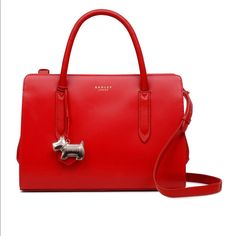 High Quality Designer Handbags Red Satchel With Gold-tone Hardware Modern Style, Modern Red Satchel With Gold-tone Hardware, Modern Red Bags With Gold-tone Hardware, Classic Red Bag With Top Carry Handle, Classic Red Bag With Detachable Handle, Luxury Red Everyday Bags, Classic Red Satchel With Detachable Handle, Red Top Handle Bag With Handles, Classic Red Bag With Handles