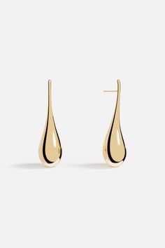 Long Drop Earrings - APM Monaco Apm Monaco, Long Drop Earrings, Pure Silver, Earring Necklace, Ring Earrings, Freshwater Pearls, Gold Color, 18k Gold, Gold Plate