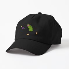 Features -The relaxed polo-style cap that isn't just for dads anymore -Unstructured, medium-to-high-profile crown with slightly curved bill -Buckle closure for adjustable fit -100 cotton in all colors except beige (81/19 cotton/rayon), fabric weight 7 oz. / 240 gsm -Five-panel design with double-wide front panel for seamless printing -Printed in, and shipped from, the USA -Sized for ages 13+ -Spot clean with damp cloth. funny pickle wearing multicoloured sunglasses playing pickleball Playing Pickleball, Polo Style, Caps For Sale, Double Wide, Rayon Fabric, Dad Hat, Pickleball, Panel Design, Dad Hats