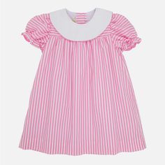 New With Tags Beaufort Bonnet Company, Beaufort Bonnet, Pink Stripes, Toddler Dress, Baby Baby, Collar Dress, Dress Pink, Kids' Dresses, The Hamptons