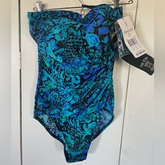 Miraclesuit One Piece Swimsuit - 80842 Atlantis Blue - Size 12 - Brand New Atlantis, Womens Swim, One Piece Swimsuit, Color Blue, Size 12, One Piece, Brand New, Women Shopping, Blue