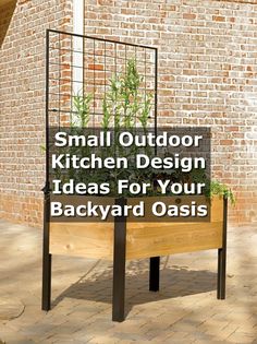 Transform your backyard into an oasis with these stunning small outdoor kitchen design ideas. From compact layouts to clever storage solutions, discover how to maximize your outdoor space for entertaining and cooking. Create a stylish and functional outdoor kitchen that will elevate your backyard gatherings. Clever Storage Solutions, Functional Kitchen, Backyard Oasis