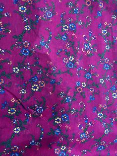 NEW Lady Astra Silk Cotton Blouse Floral Fabric - Magenta - Fancy Styles Fabric Pierre Frey Lee Jofa Brunschwig & Fils Purple Floral Print Dupatta, Spring Bollywood Blouse Piece With Floral Print, Festive Bohemian Blouse With Floral Print, Bohemian Multicolor Floral Print Blouse Piece, Bohemian Floral Print Blouse For Festive Occasions, Bohemian Floral Print Blouse Piece For Festive Occasions, Bohemian Floral Blouse Piece For Festive Occasions, Multicolor Floral Print Silk Fabric, Bohemian Blouse Piece With Floral Print