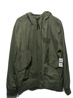 American Rag Army Green Cotton Jacket Zip Size XL Brand New!. Condition is "New with tags". Shipped with USPS Priority Mail. Green Cotton Outerwear With Side Pockets, Spring Cotton Utility Hooded Jacket, Spring Cotton Utility Windbreaker, Green Cotton Parka With Pockets, Casual Streetwear Parka With Patch Pockets, Hooded Cotton Utility Jacket With Patch Pockets, Cotton Utility Windbreaker With Patch Pockets, Utility Cotton Windbreaker With Patch Pockets, Urban Green Cotton Windbreaker