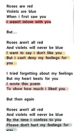 a poem written in two different languages with the words roses are red, violets are blue and i want to love you