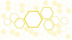 an abstract background with yellow hexagonals