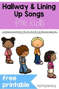 the free printable poster for children to learn how to sing and play with them