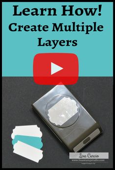 the video shows how to create multiple layers