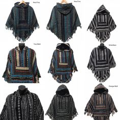 Ponchos have been a stable part of festival life for many years. They offer great warmth, are very comfortable. Short Brushed cotton poncho featuring front pocket, hood, one wooden button and Handmade in Nepal 🇳🇵    Features:- Free size Front pocket  Easy to wear  100% cotton made in Nepal  Hand wash only  Measurement (Approx) Waist - 98cm, Length- 73cm (long) Hand wash only Feedback: If for any reason you are not satisfied with your purchase please contact me before leaving negative or neutra Traditional Hooded Winter Poncho, Hooded Cotton Poncho For Festival, Hooded Poncho With Pockets For Fall, Hooded Fall Poncho With Pockets, Fall Hooded Poncho With Pockets, Casual Winter Cape For Festivals, Casual Winter Festival Cape, Casual Hooded Poncho For Festival, Casual Hooded Poncho With Pockets