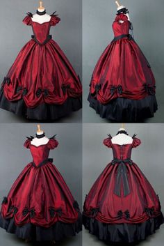 Brand New Wine Red Vintage Victorian Ball Gown Floor Length Victorian Party Dress Elegant Halloween Party Ball Gown, Elegant Christmas Fancy Dress Ball Gown, Elegant Christmas Ball Gown For Fancy Dress, Fitted Burgundy Ball Gown, Red Christmas Costume Dress, Red Fitted Ball Gown, Red Ball Gown For Wedding, Red Party Ball Gown, Gothic Red Evening Dress